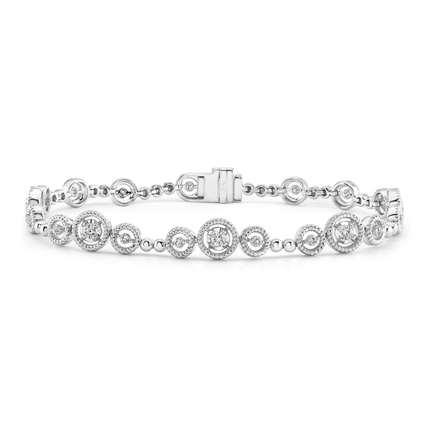 Uneek Lace Collection Vintage Link Bracelet