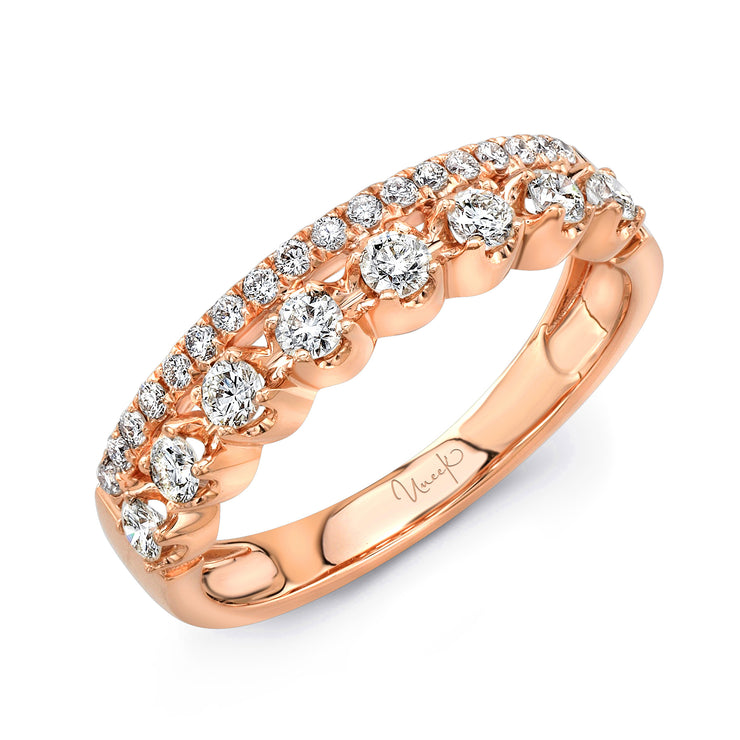 Uneek Stackable Collection 2-Row Stackable Ring