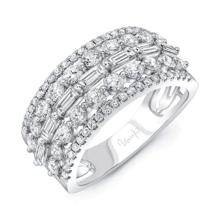 Uneek Lace Collection Multi-Row Fashion Ring
