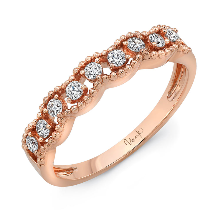 Uneek Stackable Collection Diamond Stackable Ring