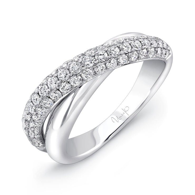 Uneek Stackable Collection 3-Row Stackable Ring