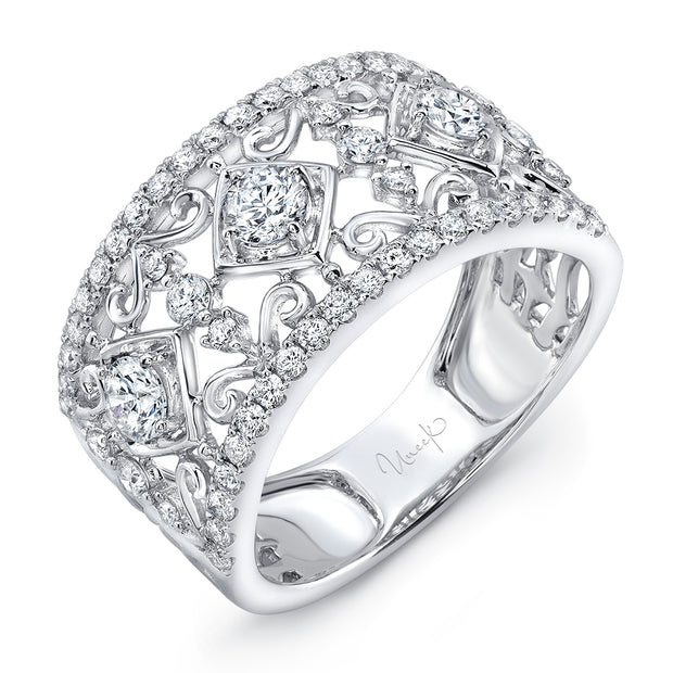Uneek Lace Collection Diamond Fashion Ring