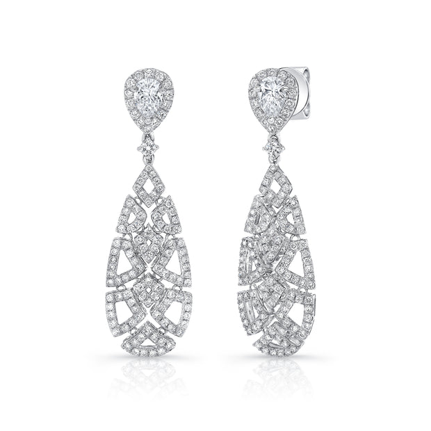 Uneek Gatsby Collection Dangle Earrings