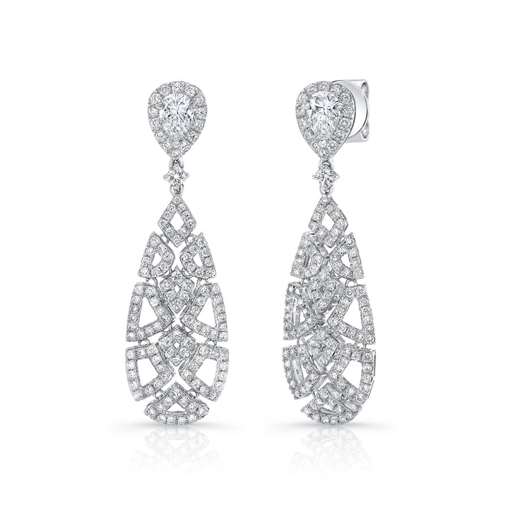 Uneek Gatsby Collection Chandelier Earrings