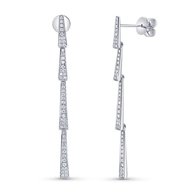 Uneek Chatterley Collection Dangle Earrings