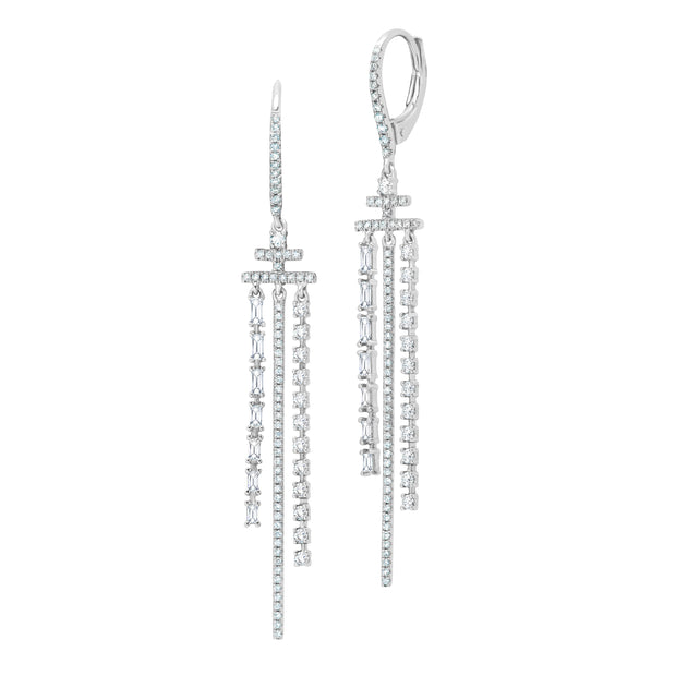 Uneek Gatsby Collection Chandelier Earrings