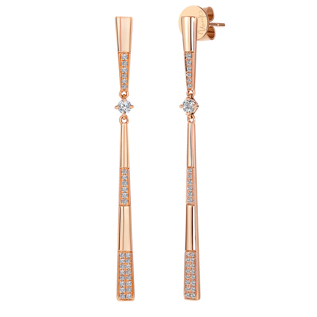 Uneek Gatsby Collection Dangle Earrings