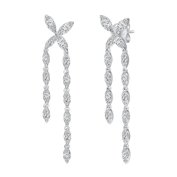 Uneek Gatsby Collection Chandelier Earrings