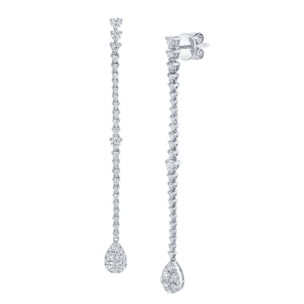 Uneek Gatsby Collection Dangle Earrings