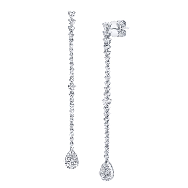 Uneek Gatsby Collection Dangle Earrings