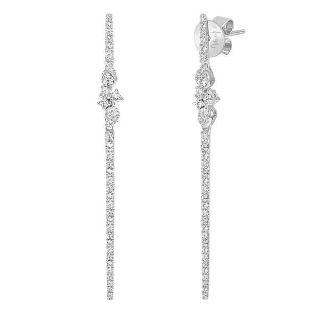 Uneek Gatsby Collection Dangle Earrings