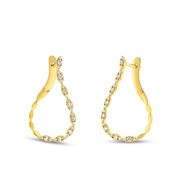 Uneek Chatterley Collection Hoop Earrings