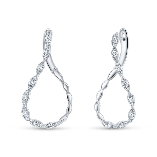 Uneek Chatterley Collection Hoop Earrings