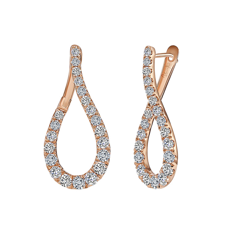 Uneek Chatterley Collection Hoop Earrings