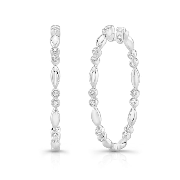 Uneek Chatterley Collection Hoop Earrings