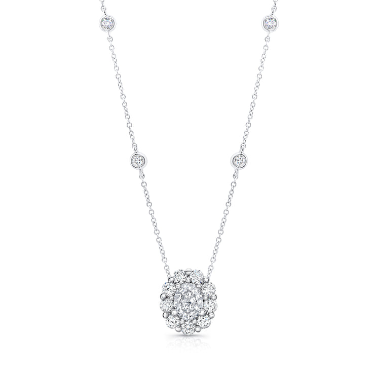 Uneek Petals Collection Halo Fashion Pendant