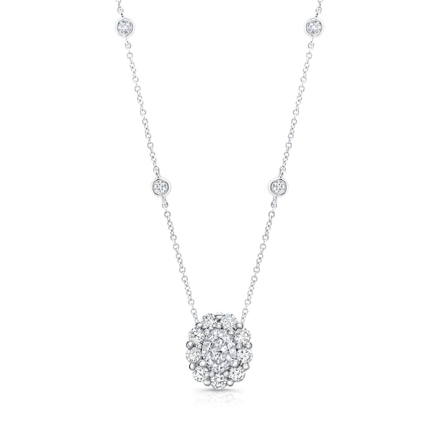 Uneek Petals Collection Halo Fashion Pendant