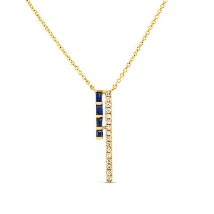 Uneek Gatsby Collection Bar Necklace