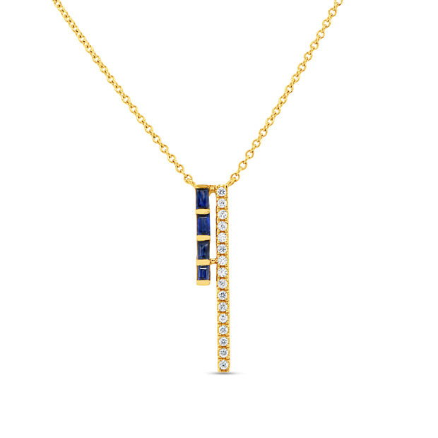 Uneek Gatsby Collection Bar Necklace