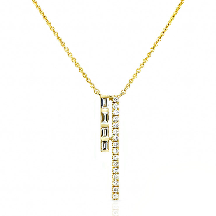 Uneek Gatsby Collection Bar Necklace