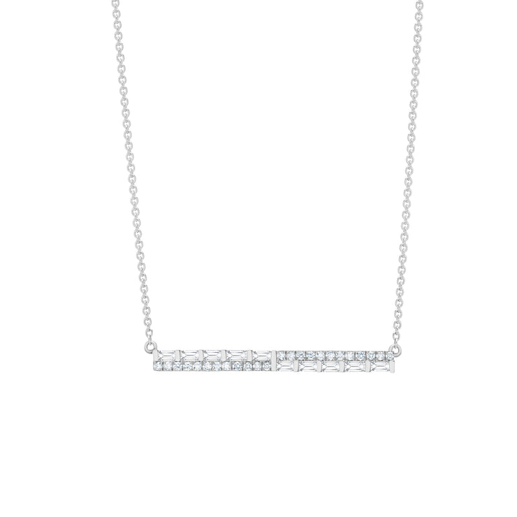 Uneek Gatsby Collection Bar Necklace