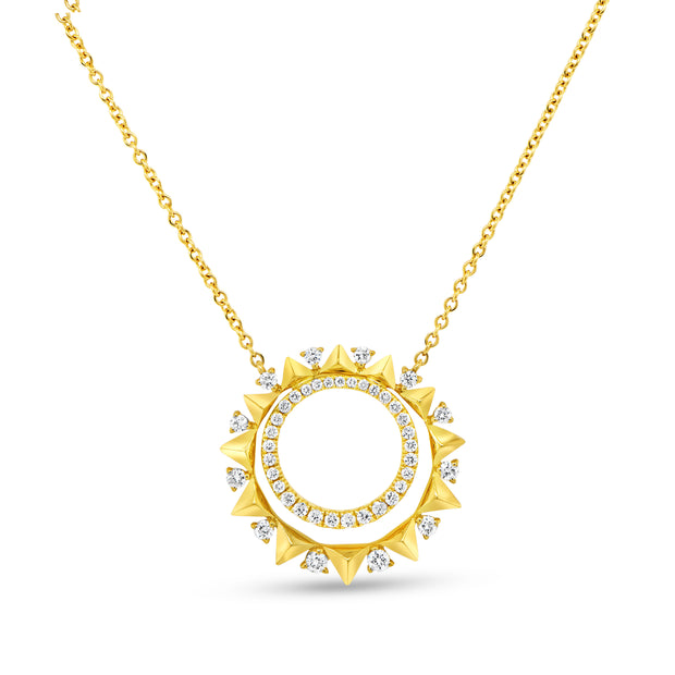 Uneek Gatsby Collection Circle Fashion Pendant