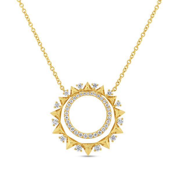 Uneek Gatsby Collection Circle Fashion Pendant