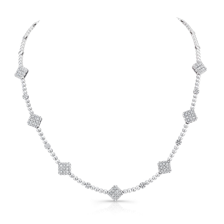 Uneek Cluster Opera Necklace