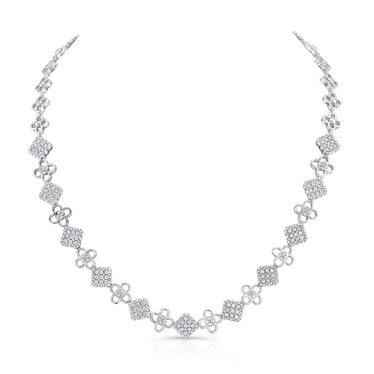 Uneek Cluster Opera Necklace