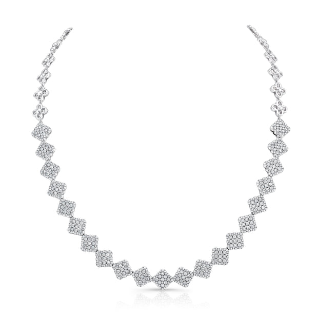 Uneek Cluster Opera Necklace