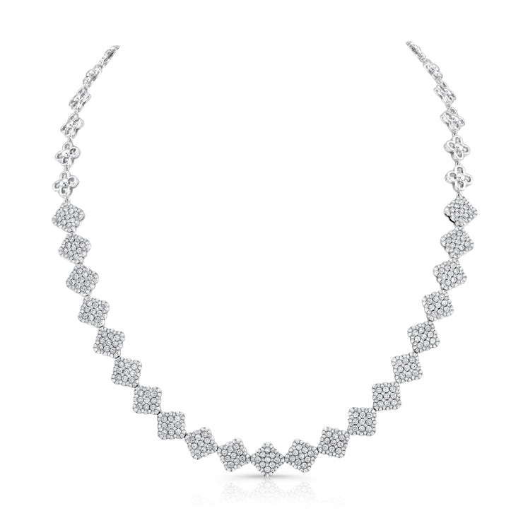 Uneek Cluster Opera Necklace