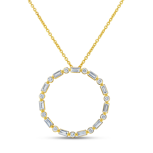 Uneek Medallion Collection Circle Fashion Pendant