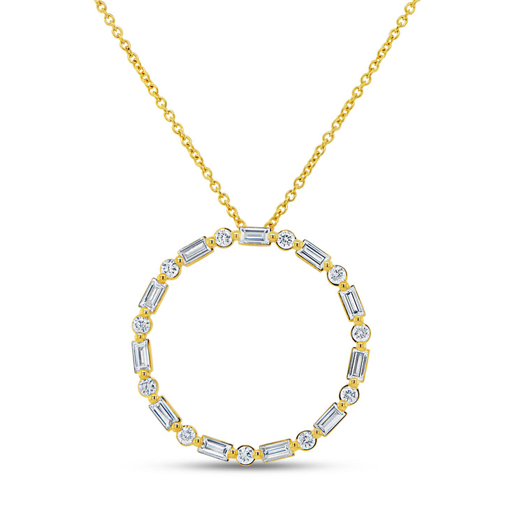 Uneek Medallion Collection Circle Fashion Pendant