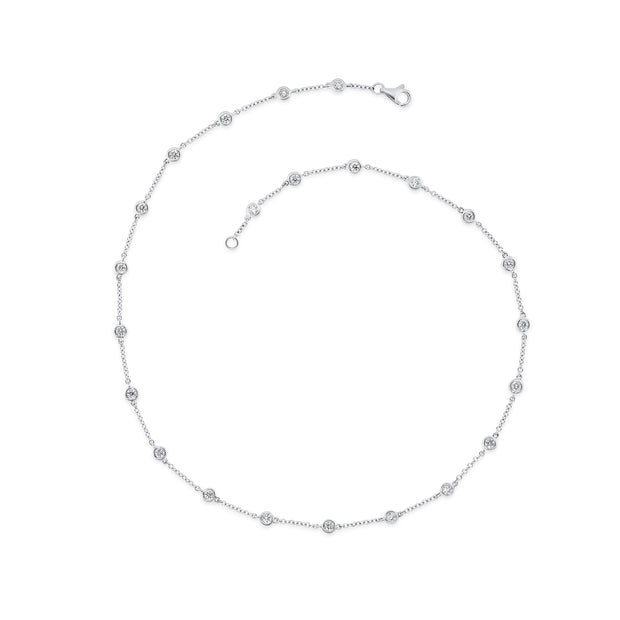 Uneek Cascade Collection Yard Chain Necklace