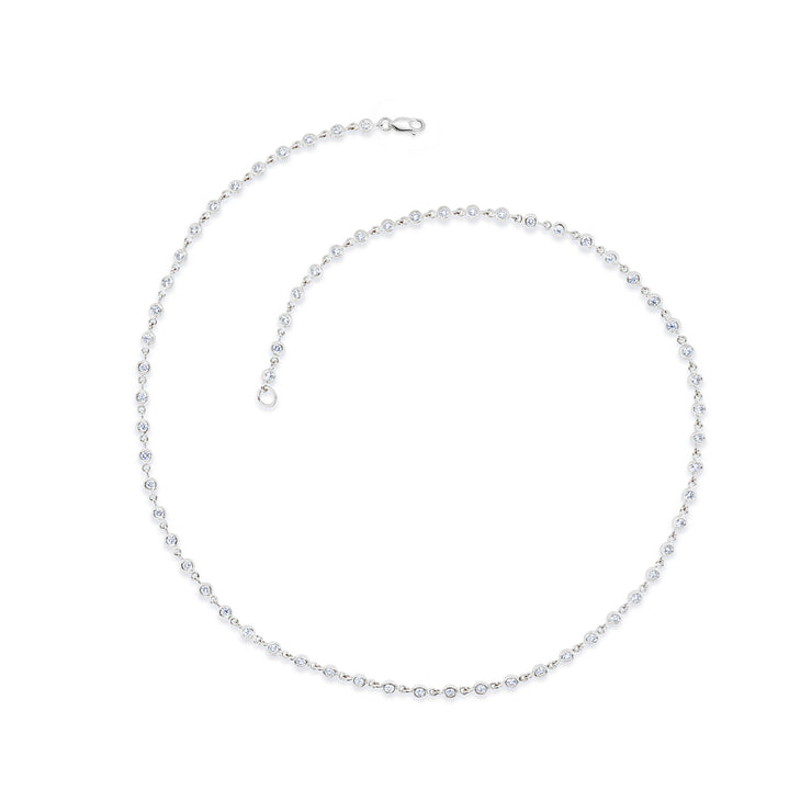 Uneek Cascade Collection Yard Chain Necklace