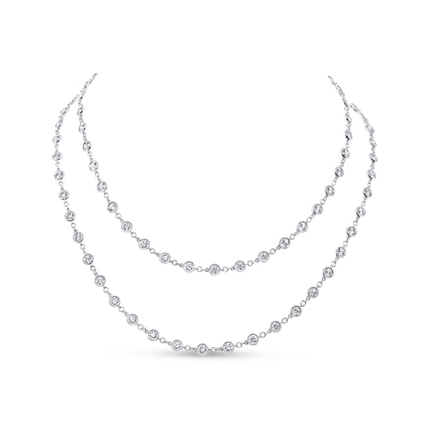 Uneek Cascade Collection Yard Opera Necklace