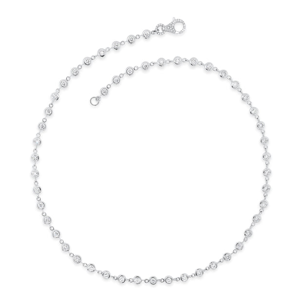 Uneek Cascade Collection Yard Chain Necklace