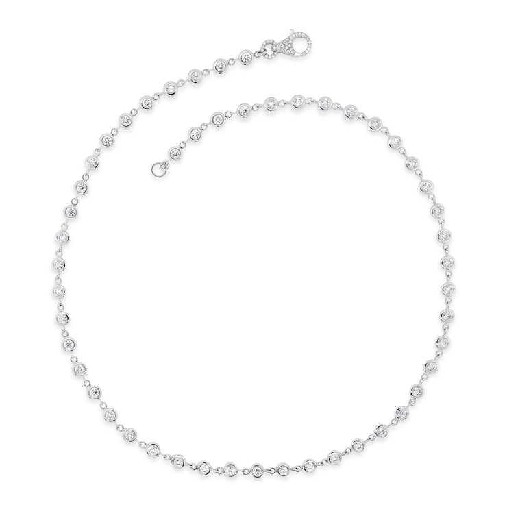 Uneek Cascade Collection Yard Chain Necklace