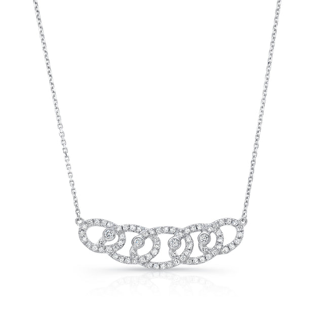 Uneek Gatsby Collection Bar Necklace