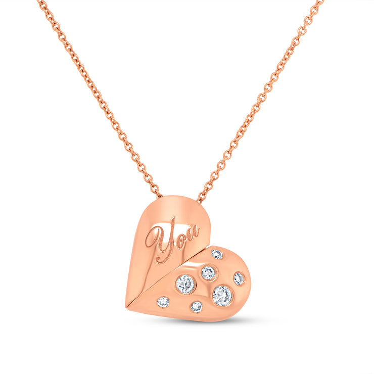 Uneek Icons Collection Heart Fashion Pendant