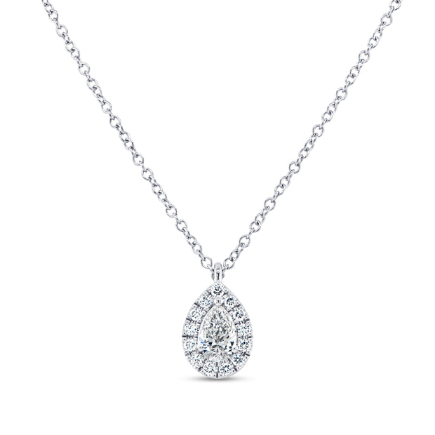 Uneek Timeless Collection Diamond Drop Necklace