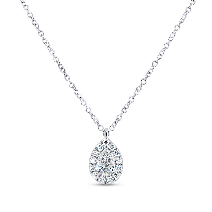 Uneek Timeless Collection Diamond Drop Necklace