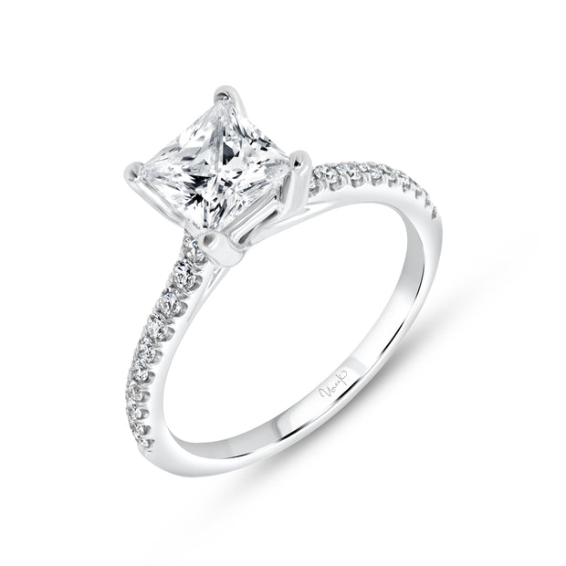 Uneek Timeless Collection Cathedral Engagement Ring