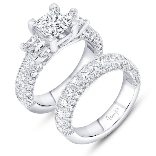 Uneek Princess Cut Diamond Engagement Ring