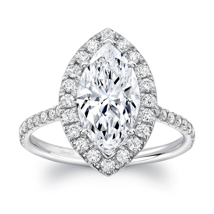 Uneek Timeless Collection Halo Engagement Ring