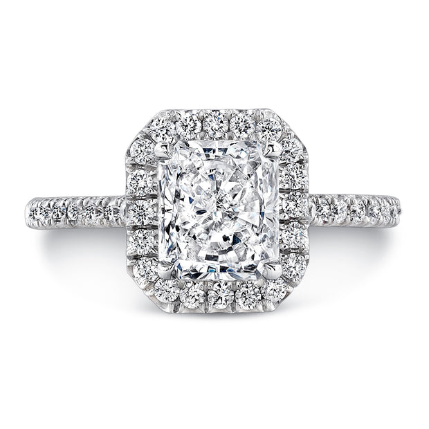 Uneek Timeless Collection Halo Engagement Ring
