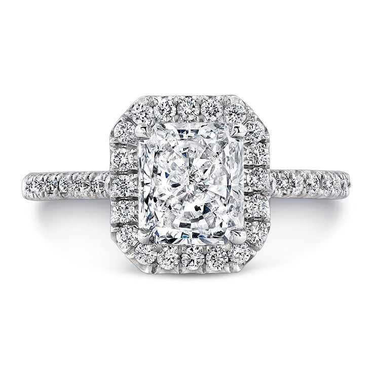 Uneek Timeless Collection Halo Engagement Ring