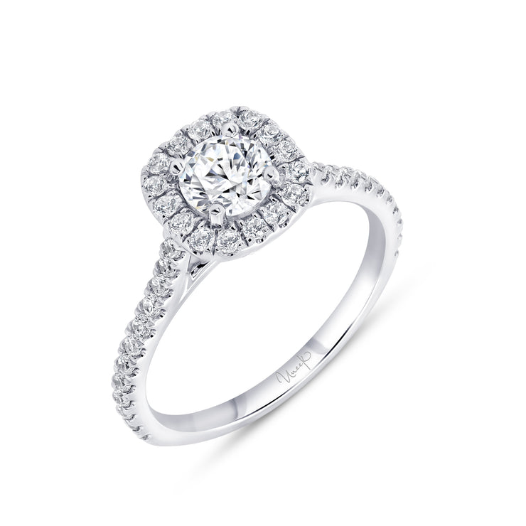 Uneek Timeless Collection Halo Engagement Ring