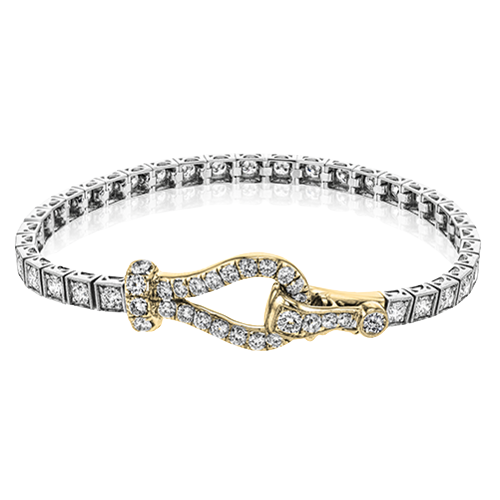 Bracelet in 18k Gold with Diamonds