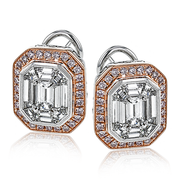 Earring in 18k Gold with Diamonds